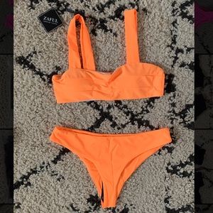 Orange bikini set